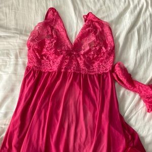 Nwt pink lingerie